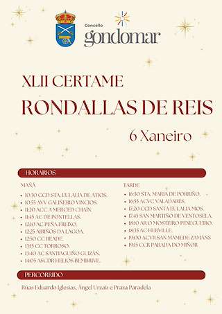 XLIII Certame de Rondallas (2026) en Gondomar