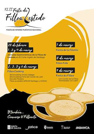 XLIII Festa da Filloa de Lestedo (2026) en Boqueixón