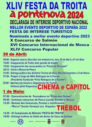 XLV Festa da Troita (2026) en A Pontenova