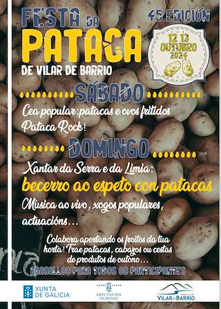 XLVI Festa da Pataca en Vilar de Barrio