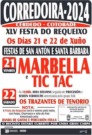 XLVI Festa do Requeixo - Santa Bárbara e San Antón en Cerdedo-Cotobade