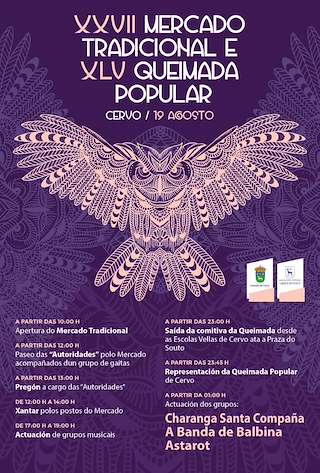 XLVII Queimada Popular  en Cervo