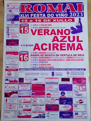 XLVIII Festa do Viño de Romai en Portas