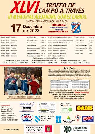 XLVIII Trofeo Campo a Través San Miguel de Oia en Vigo
