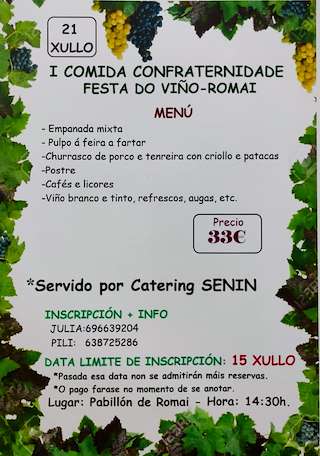 XLVIII Festa do Viño de Romai en Portas