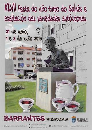 LII Festa do Viño Tinto do Salnés de Barrantes en Ribadumia