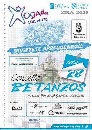 Fechas, información, programa, cartel, imágenes, mapa y ubicación de Xogade Coas Motos  en  Betanzos