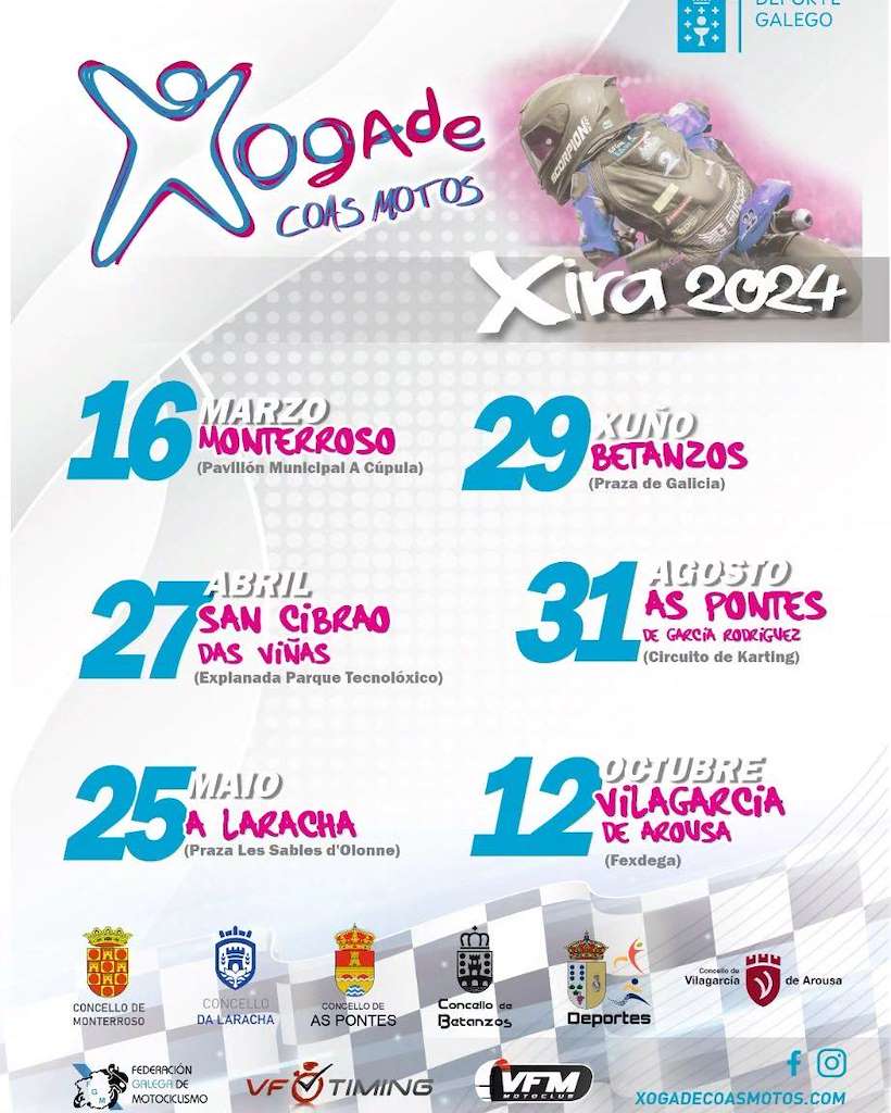 Xogade Coas Motos en Laracha