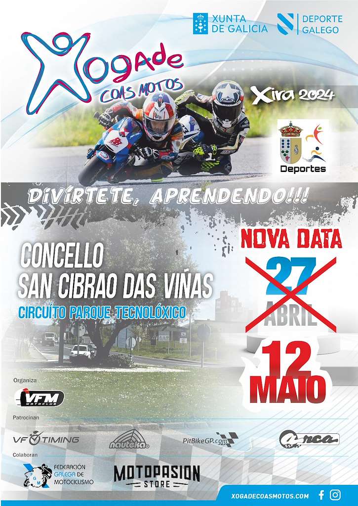 Xogade coas Motos en San Cibrao das Viñas