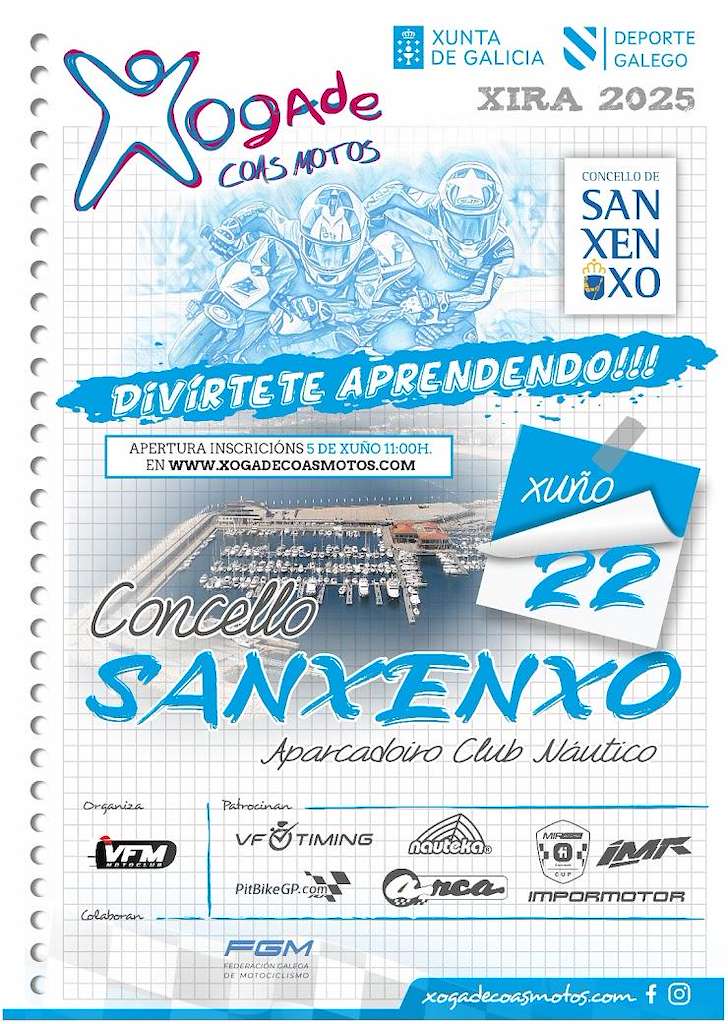 Xogade Coas Motos (2025) en Sanxenxo