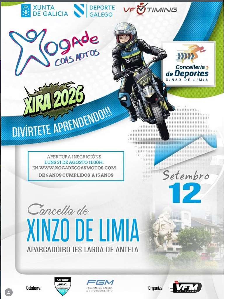 Xogade Coas Motos (2026) en Xinzo de Limia