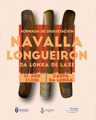 Xornada de Degustación da Navalla e Longueirón (2026) en Laxe