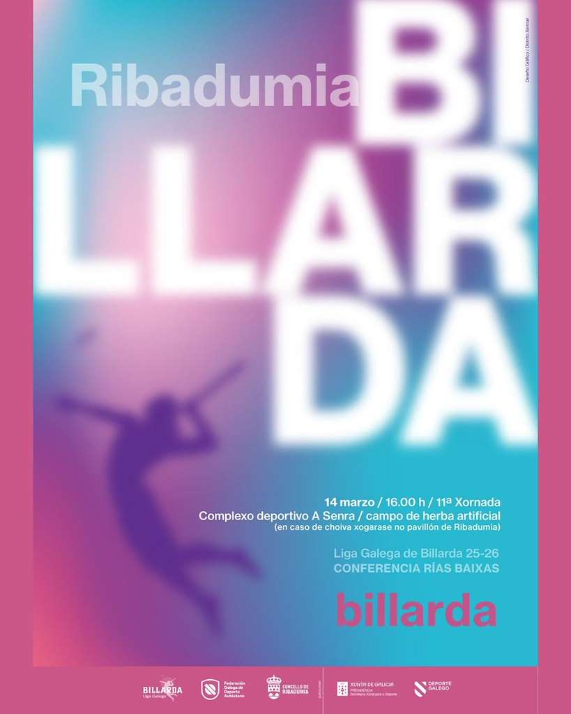 XI Xornada da Liga Galega de Billarda en Ribadumia