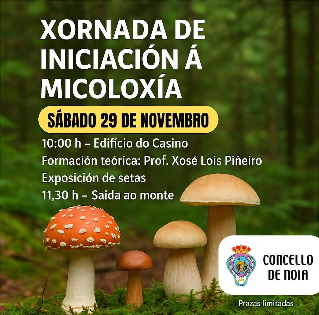 Xornada de Iniciación á Micoloxía  en Noia