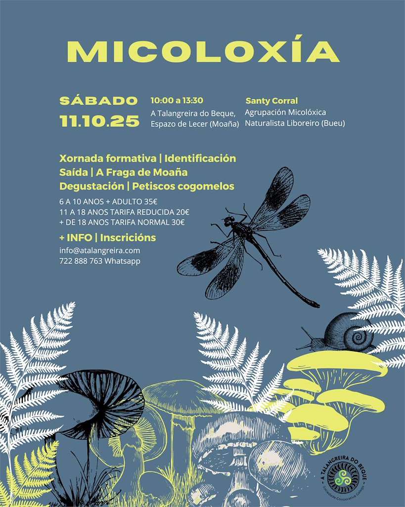 Xornada de Micoloxía en Moaña