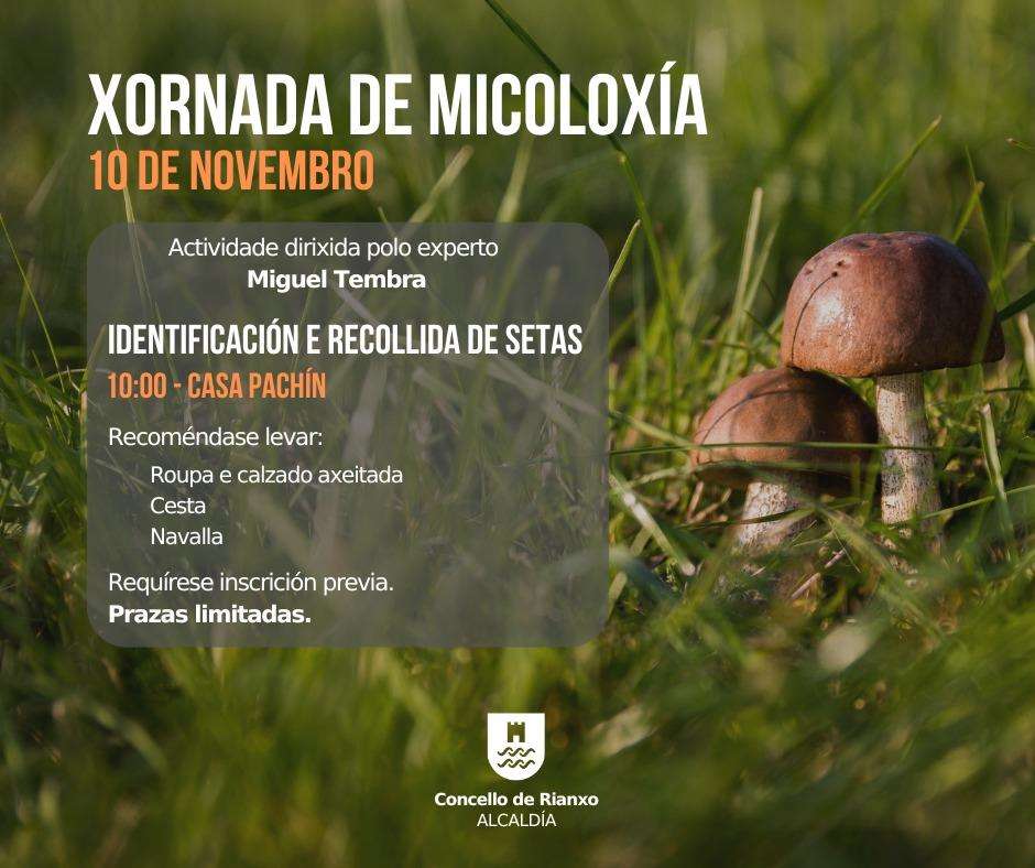 Xornada de Micoloxía en Rianxo