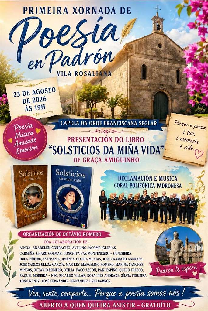 I Xornada de Poesía  (2026) en Padrón