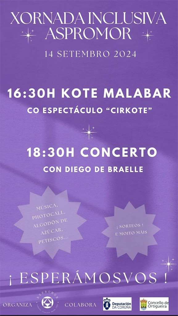 Xornada Inclusiva Aspromor en Ortigueira