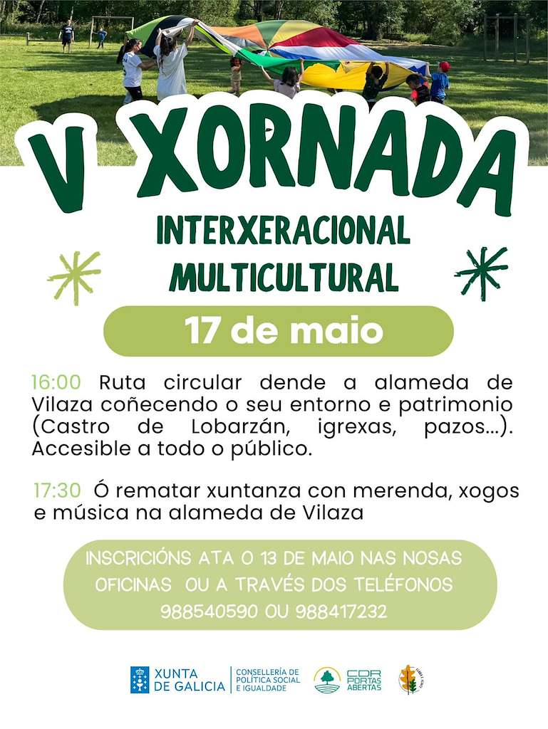 V Xornada Interxeracional Multicultural  (2026) en Monterrei