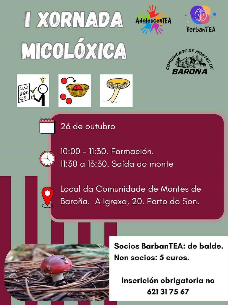 I Xornada Micolóxica Barbantea en Porto do Son