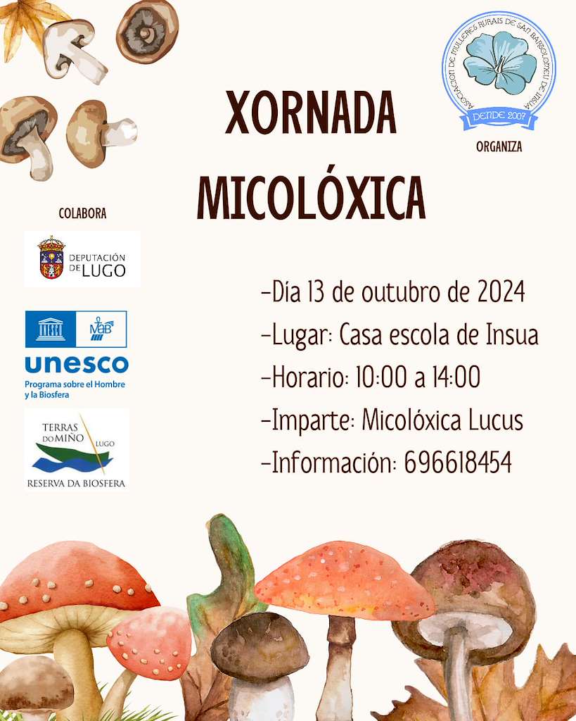 Xornada Micolóxica de Insua en Vilalba
