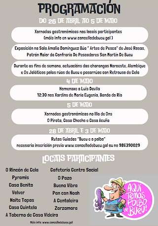 Maio, Mes do Polbo en Bueu