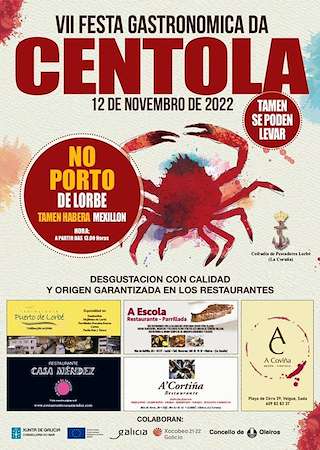 Xornadas Gastronómicas da Centola de Lorbé en Oleiros