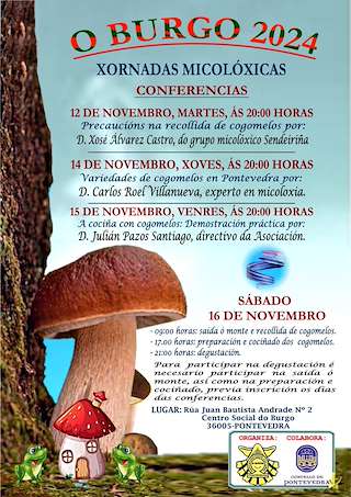Xornadas Micolóxicas de O Burgo en Pontevedra