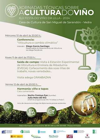 Xornadas Técnicas sobre a Cultura do Viño en Vedra