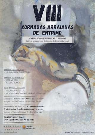 Fechas, información, programa, cartel, imágenes, mapa y ubicación de VIII Xornadas Arraianas  en  Entrimo