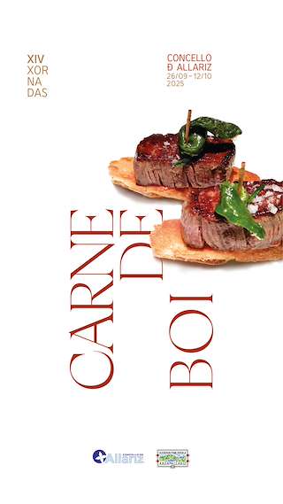 Fechas, información, programa, cartel, imágenes, mapa y ubicación de XIV Xornadas da Carne de Boi (2025)  en  Allariz