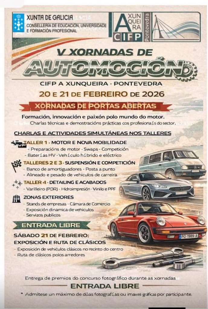 V Xornadas de Automoción  (2026) en Pontevedra