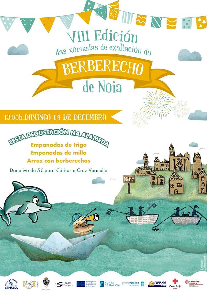 VIII Xornadas de Exaltación do Berberecho (2025) en Noia
