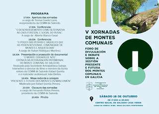 Fechas, información, programa, cartel, imágenes, mapa y ubicación de V Xornadas de Montes Comunais (2025)  en  Pontevedra