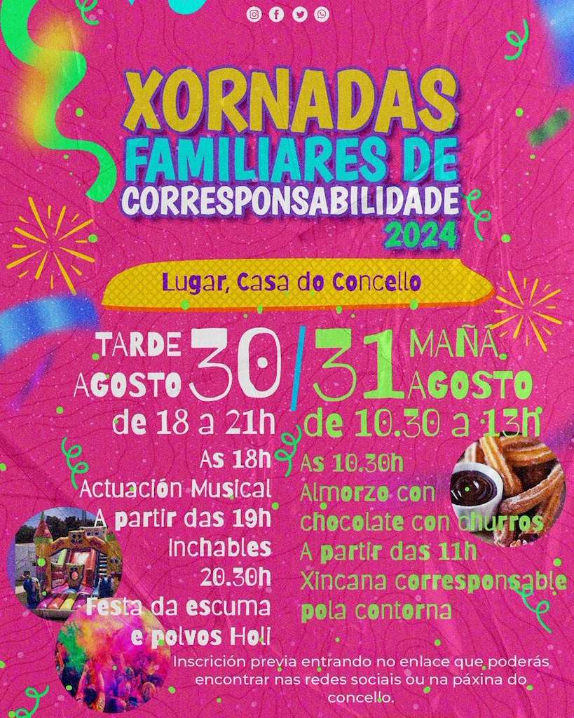 Xornadas Familiares de Corresponsabilidade en Caldas de Reis