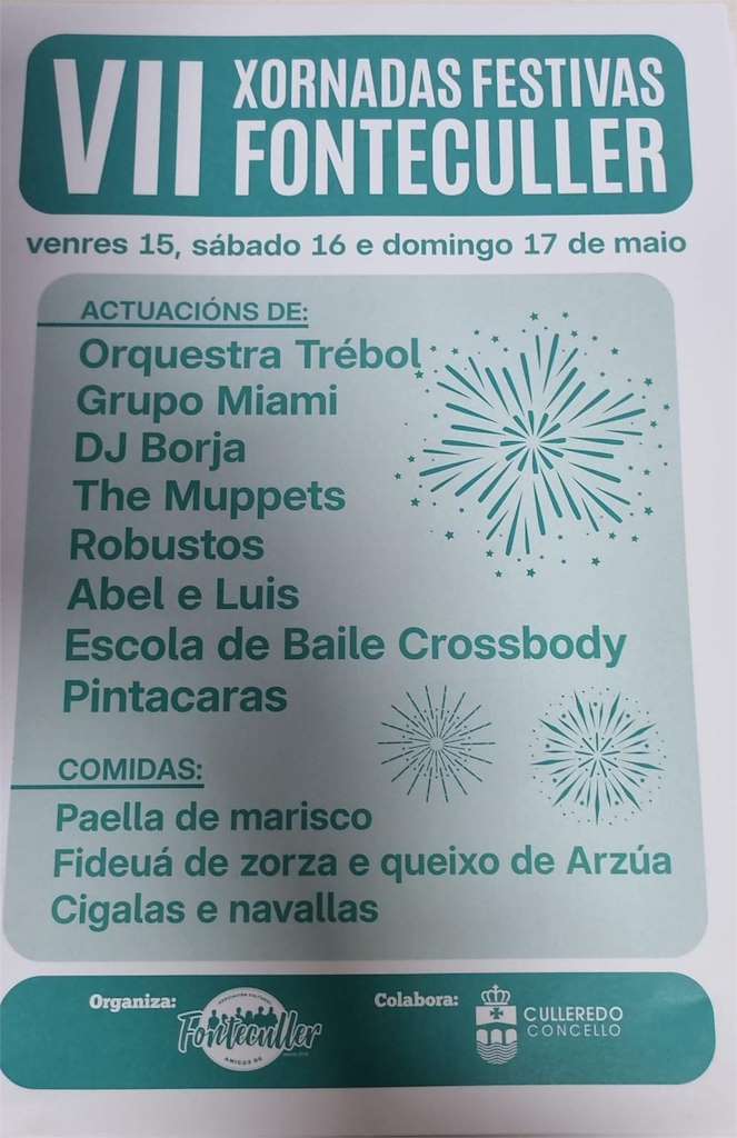 VII Xornadas Festivas en Fonteculler  en Culleredo