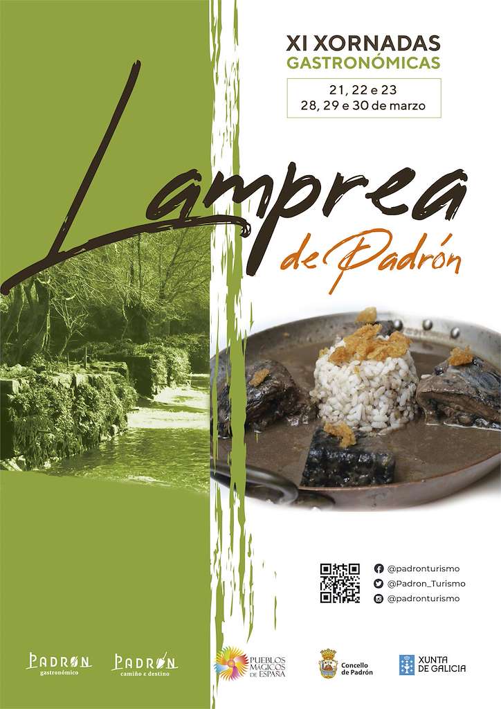 XI Xornadas Gastronómicas da Lamprea (2025) en Padrón