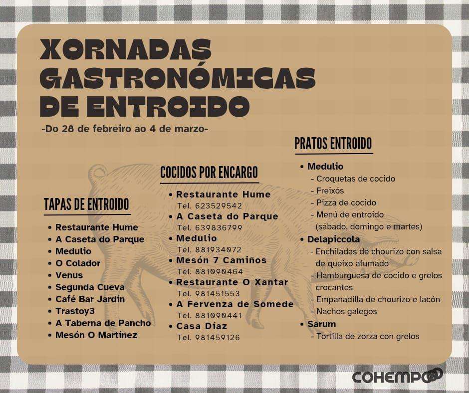 II Xornadas Gastronómicas de Entroido en As Pontes de García Rodríguez