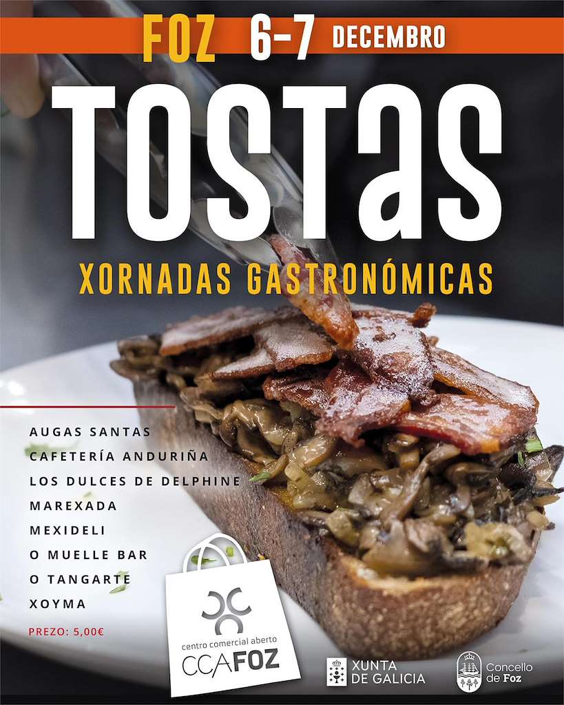 Xornadas Gastronómicas de Tostas en Foz