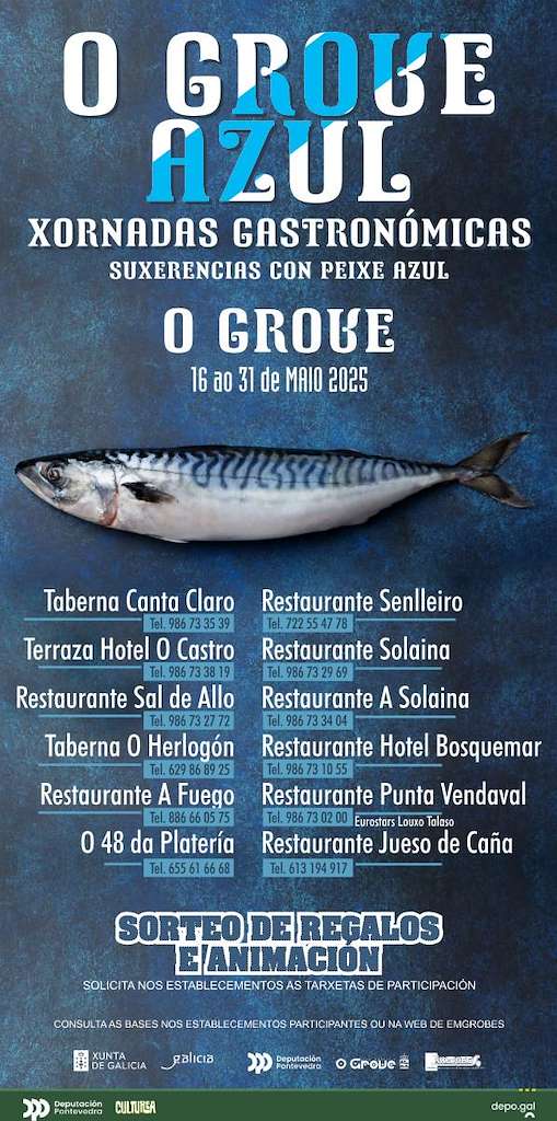 Xornadas Gastronómicas do Peixe Azul (2025) en O Grove
