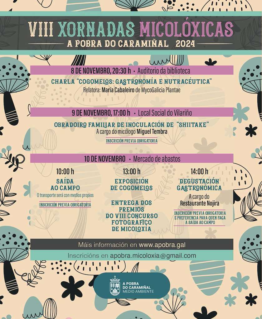 VIII Xornadas Micolóxicas en A Pobra do Caramiñal