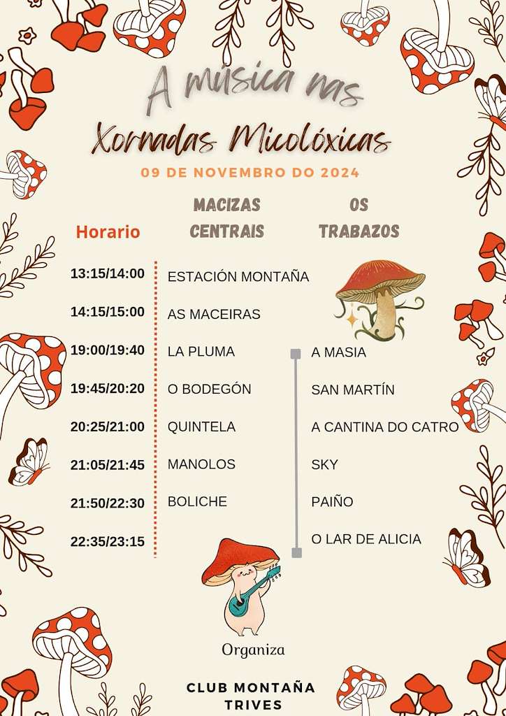 XXIV Xornadas Micolóxicas - IX Concurso de Tapas en A Pobra de Trives