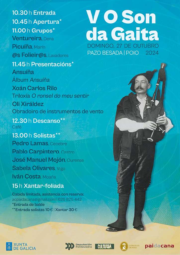 V Xornadas O Son da Gaita en Poio
