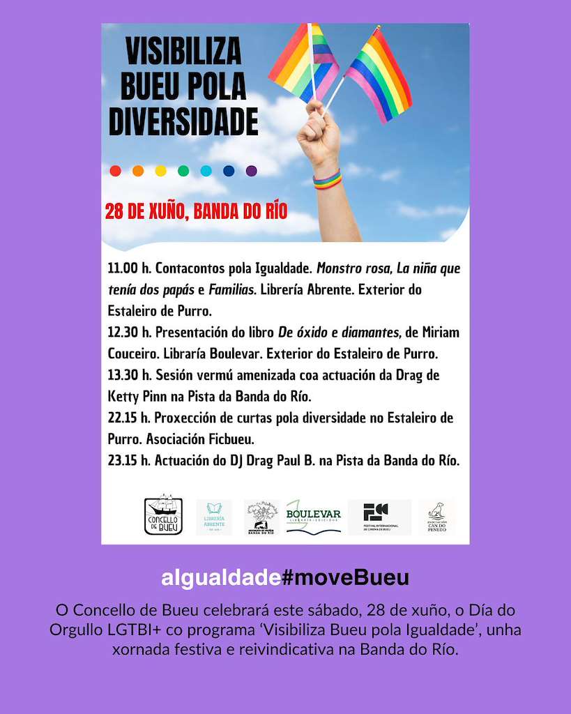 Xornadas Pola Diversidade Afectivo Sexual (2025) en Bueu