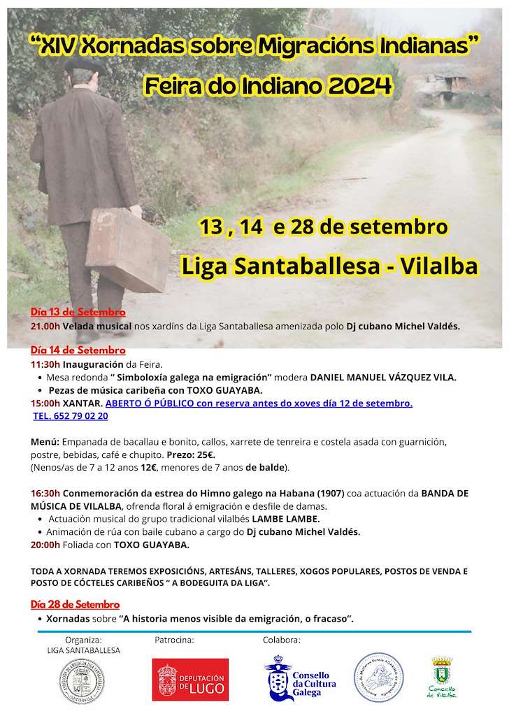 XIV Xornadas sobre Migracións Indianas en Vilalba