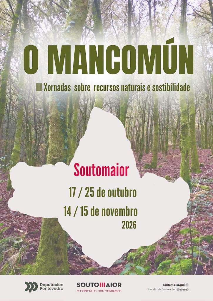 III Xornadas Sobre Recursos Naturais e Sostibilidade (2026) en Soutomaior