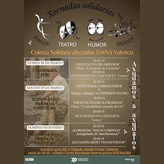 Fechas, información, programa, cartel, imágenes, mapa y ubicación de Xornadas Solidarias  en  Poio