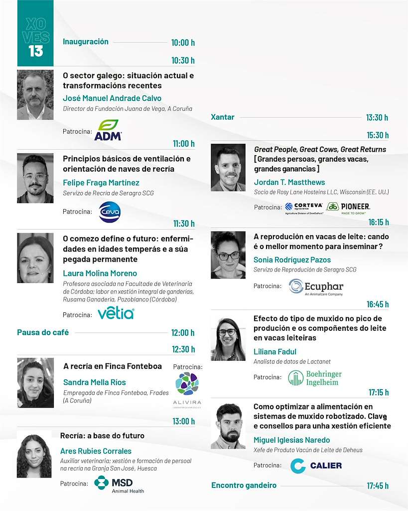 XXII Xornadas Técnicas de Vacún de Leite (2025) en Lugo