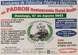 Xuntanza Vehículos Clásicos e Históricos en Padrón