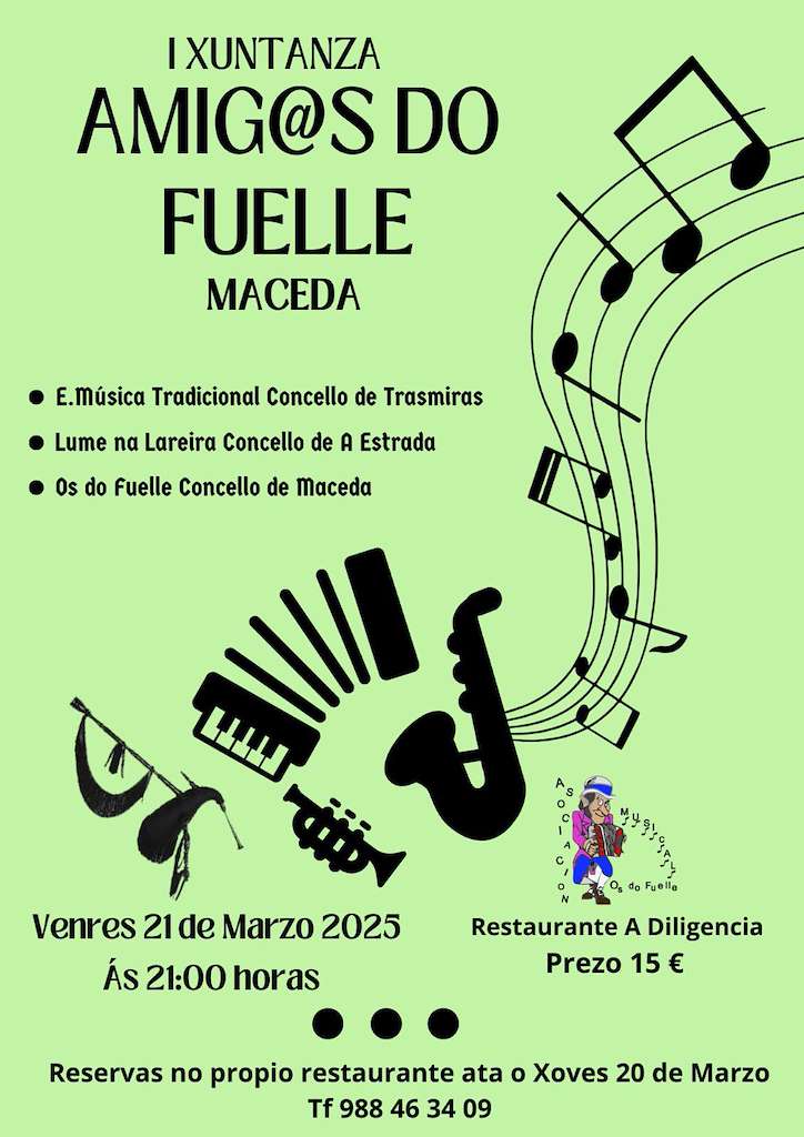 I Xuntanza Amigos do Fuelle en Maceda